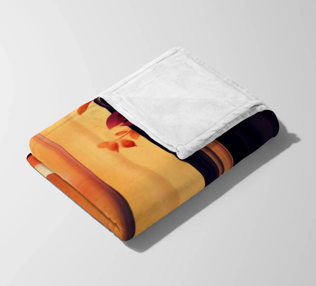 Autumn Forest #01 coperta in pile da Art Unleashed