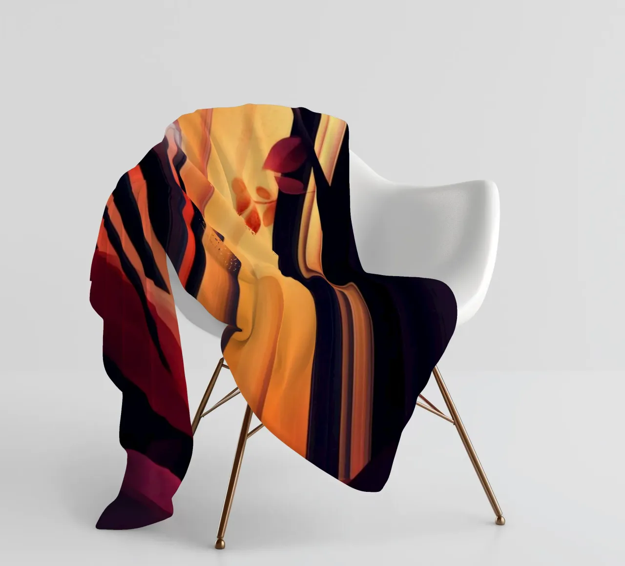 Autumn Forest #01 coperta in pile da Art Unleashed