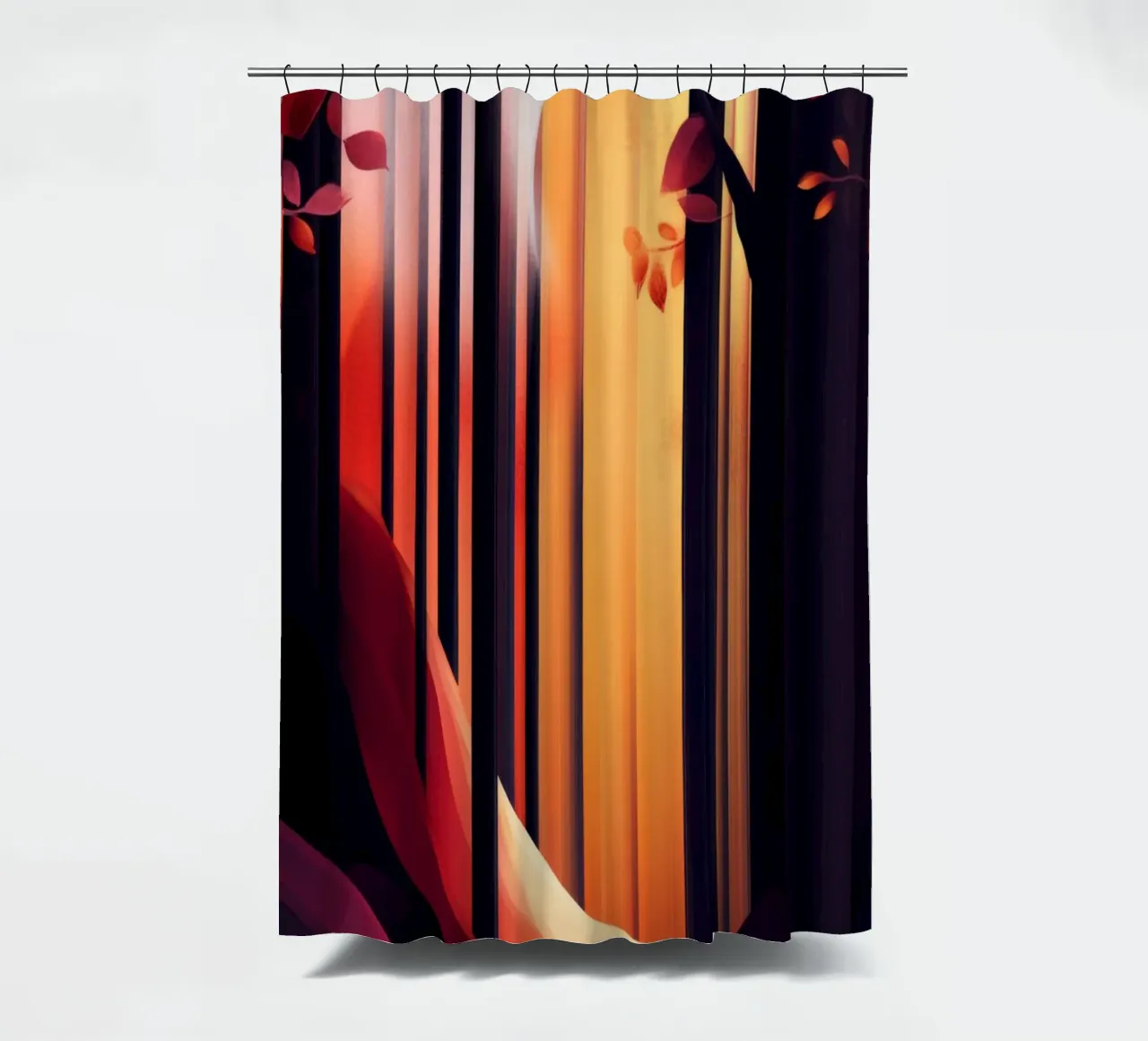 Autumn Forest #01 tenda da doccia da Art Unleashed