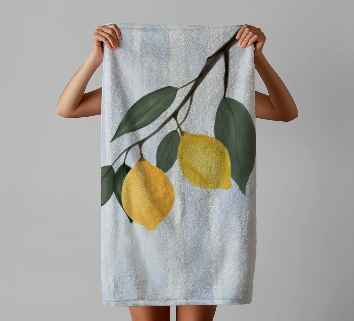 Lemons towel by Marosie