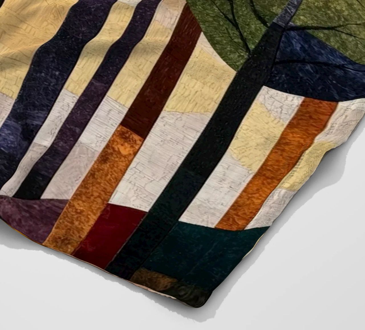Autumn Forest #02 coperta in pile da Art Unleashed