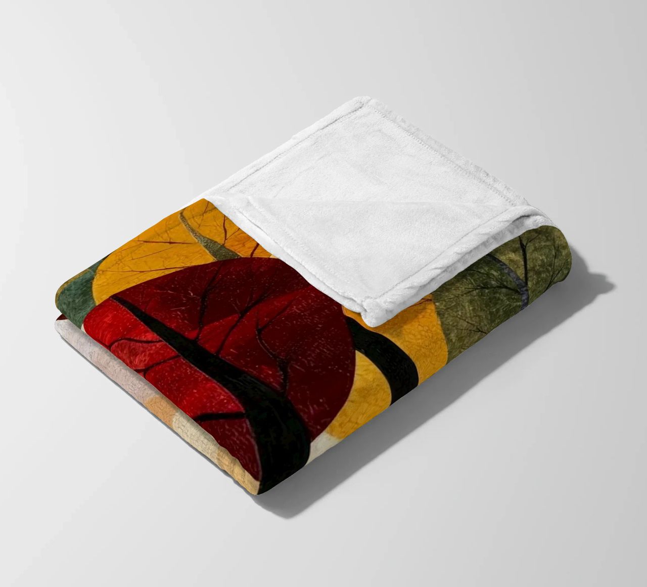 Autumn Forest #02 coperta in pile da Art Unleashed