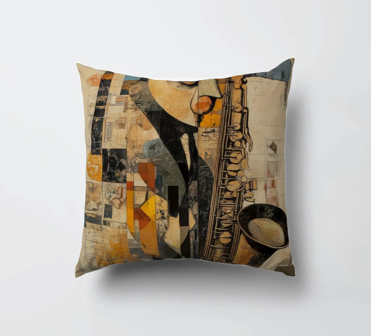 Jazzed #2 cuscino da Art Unleashed