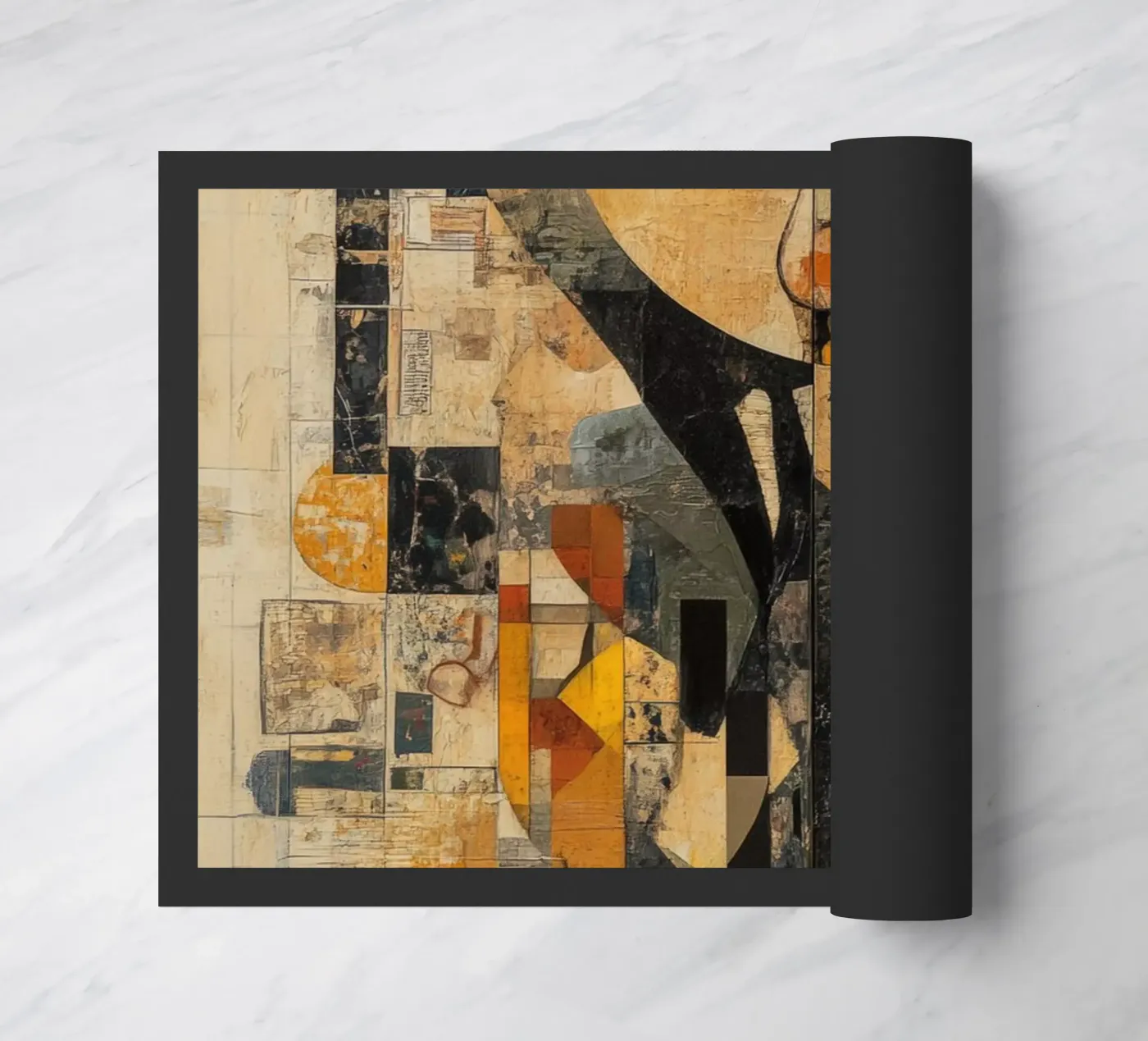 Jazzed #2 doormat by Art Unleashed