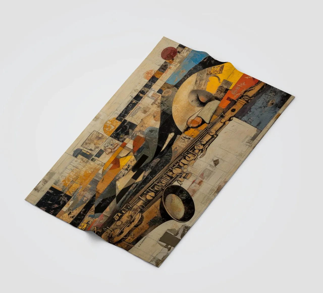 Jazzed #2 coperta in pile da Art Unleashed