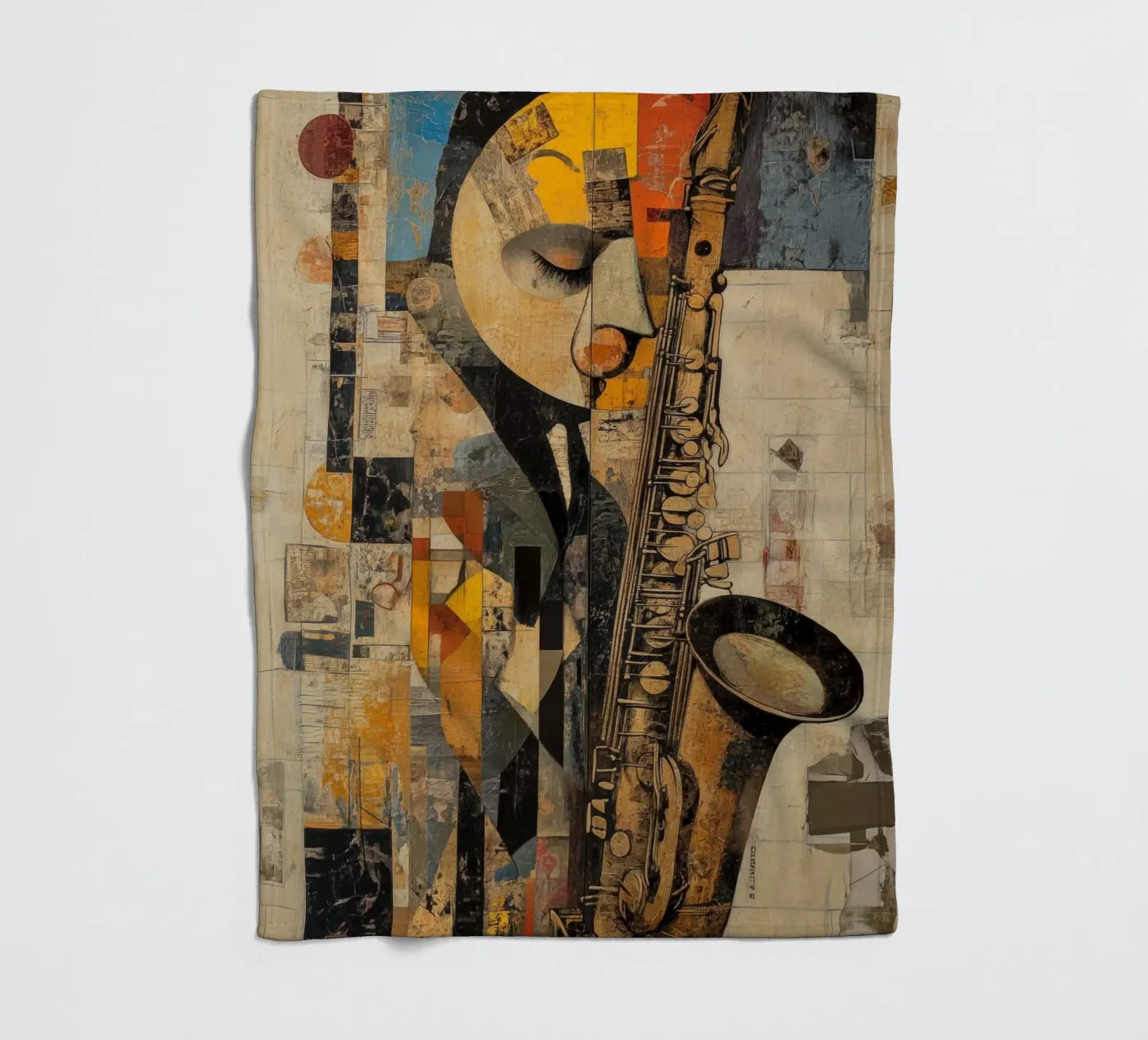 Jazzed #2 Fleecedecke von Art Unleashed