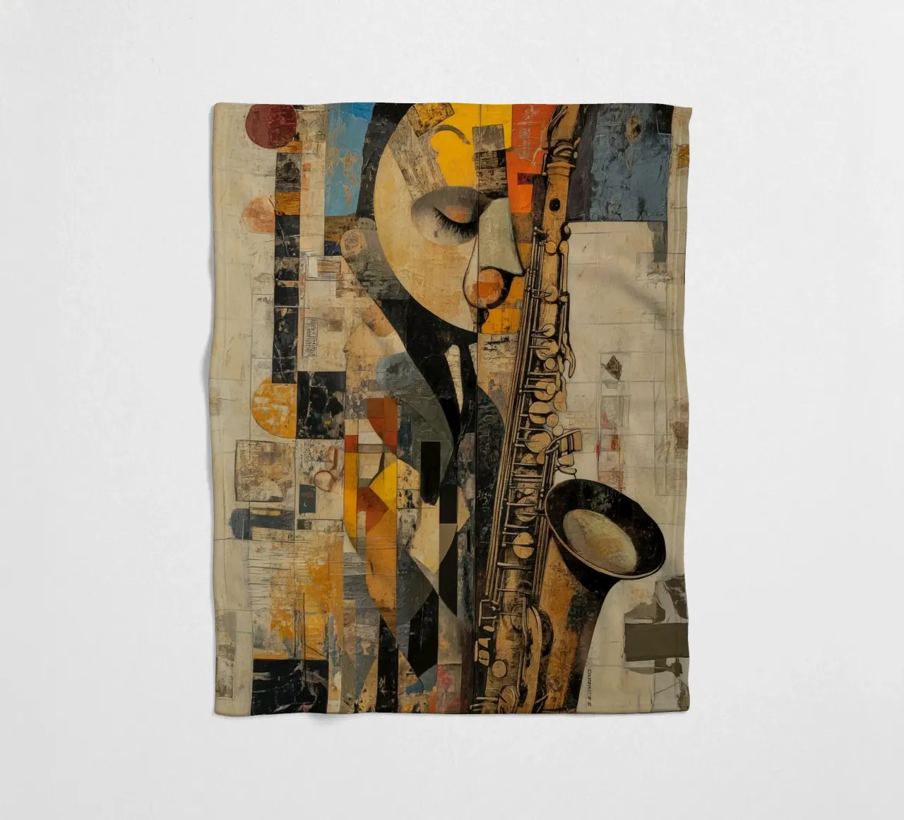 Jazzed #2 coperta in pile da Art Unleashed