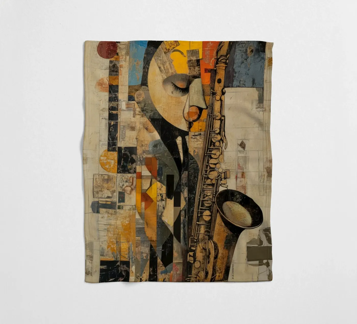 Jazzed #2 Fleecedecke von Art Unleashed