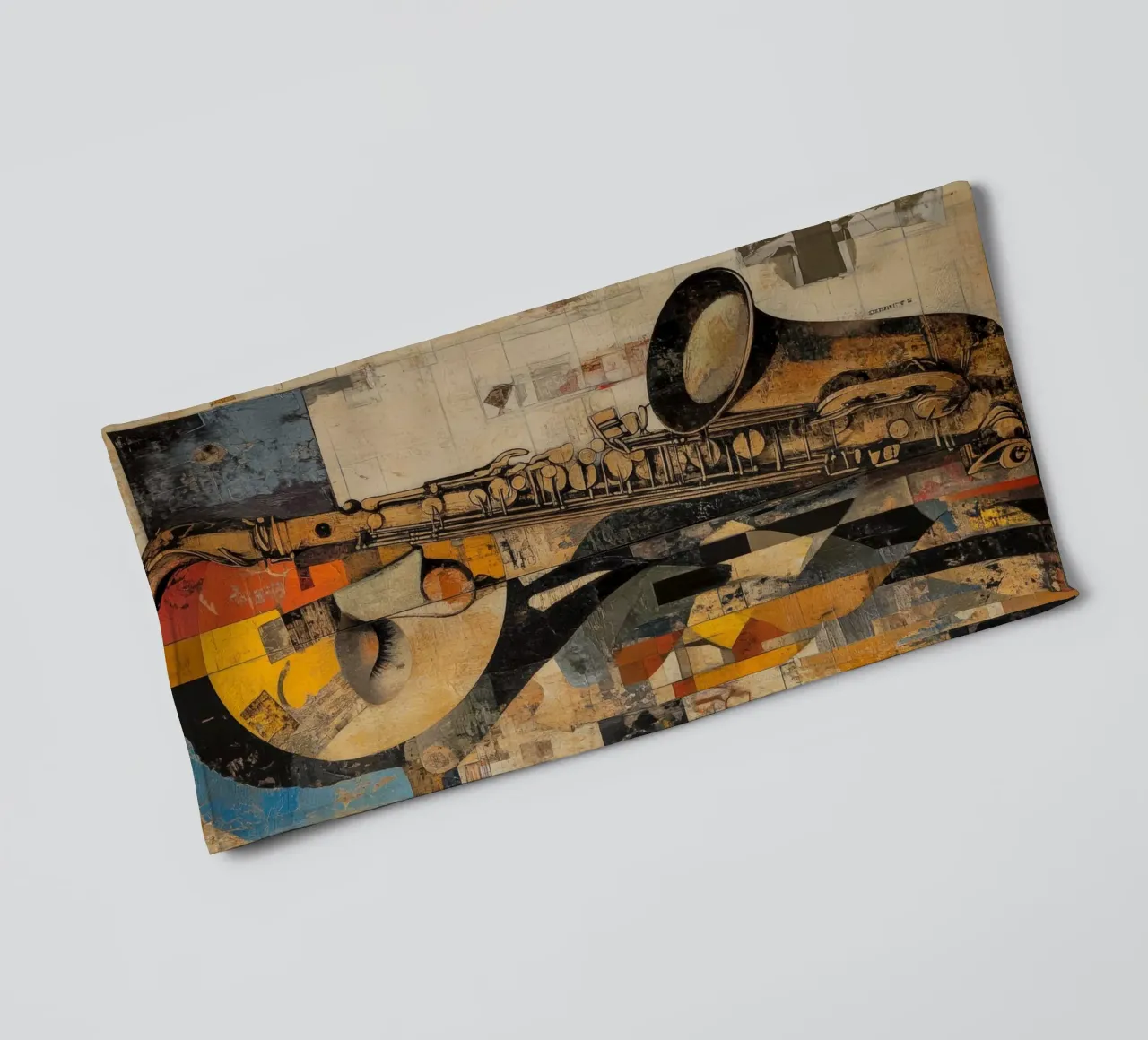 Jazzed #2 asciugamano da bagno da Art Unleashed