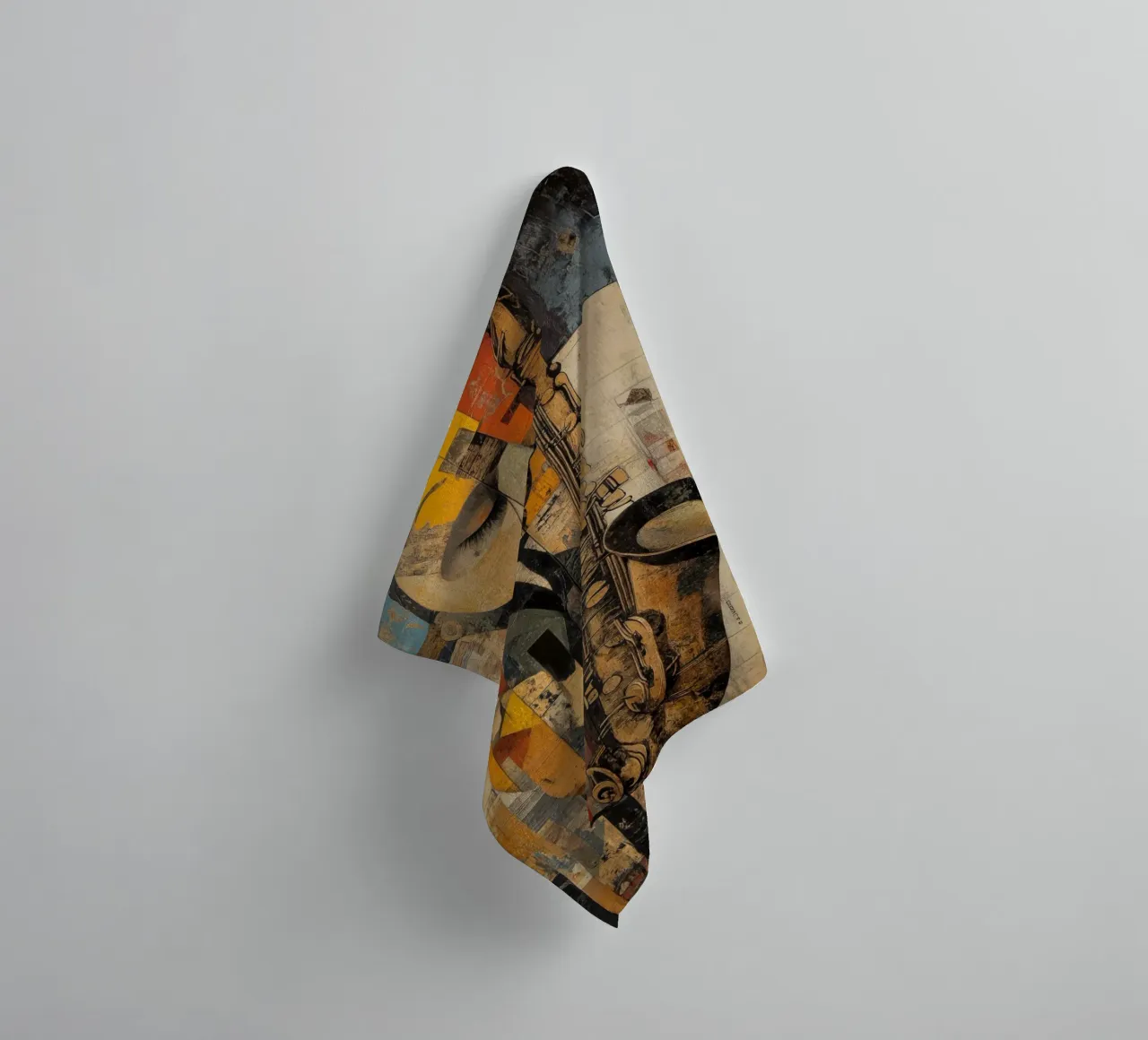 Jazzed #2 asciugamano da bagno da Art Unleashed