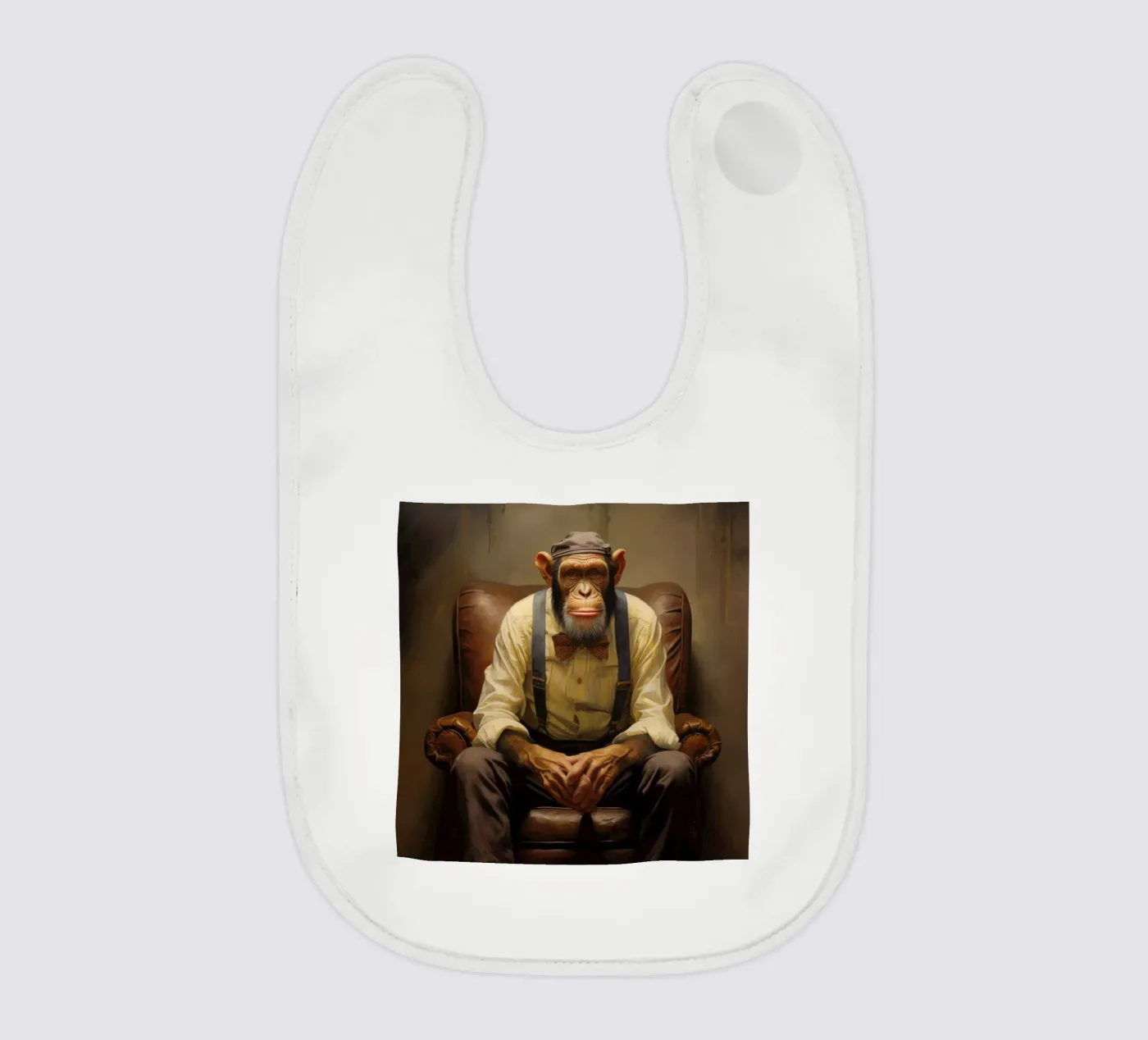 Debate baby bib by Art Unleashed