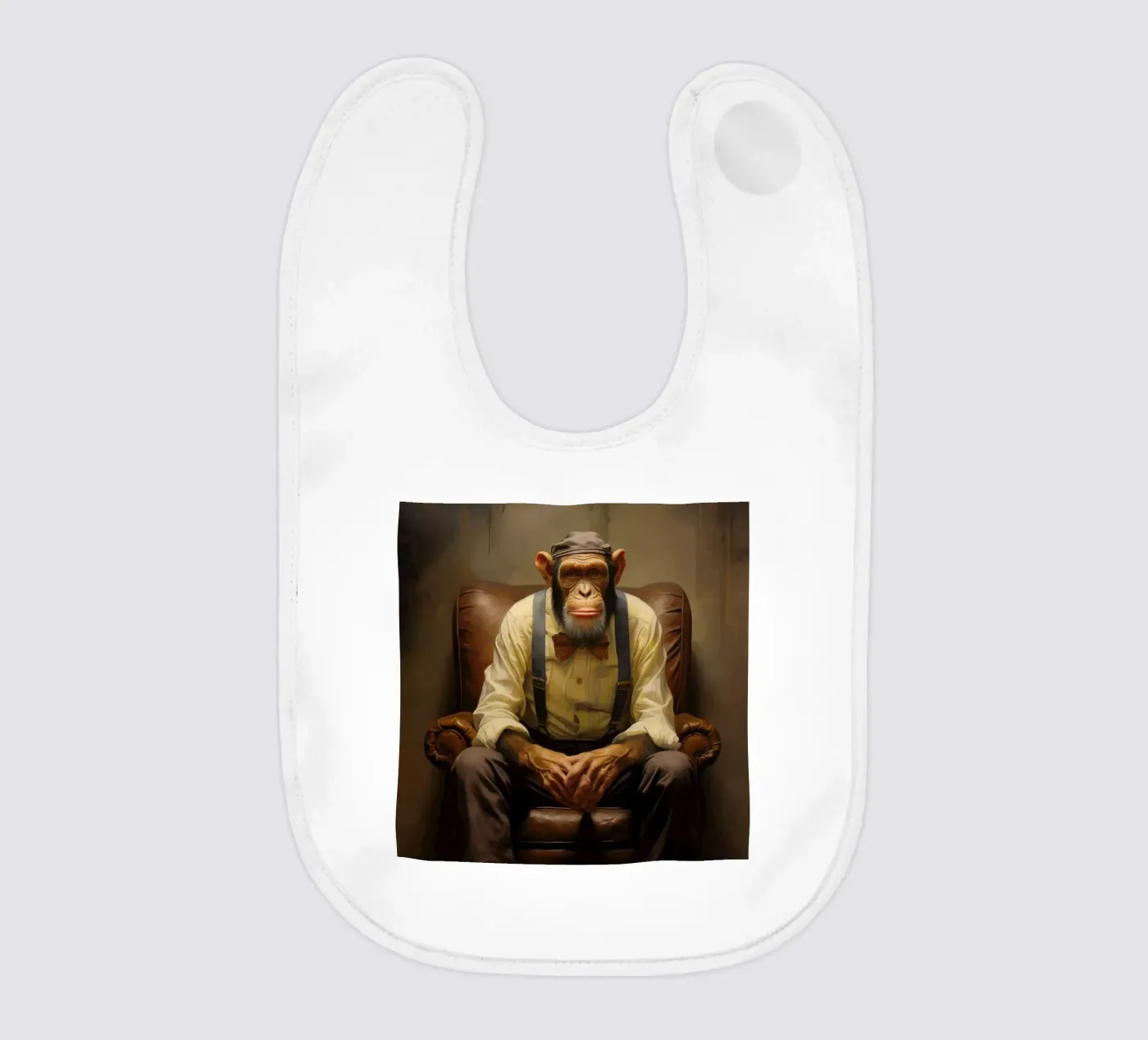 Debate baby bib by Art Unleashed