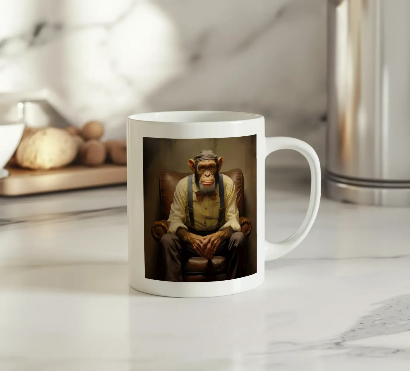 Debate ceramic mug by Art Unleashed