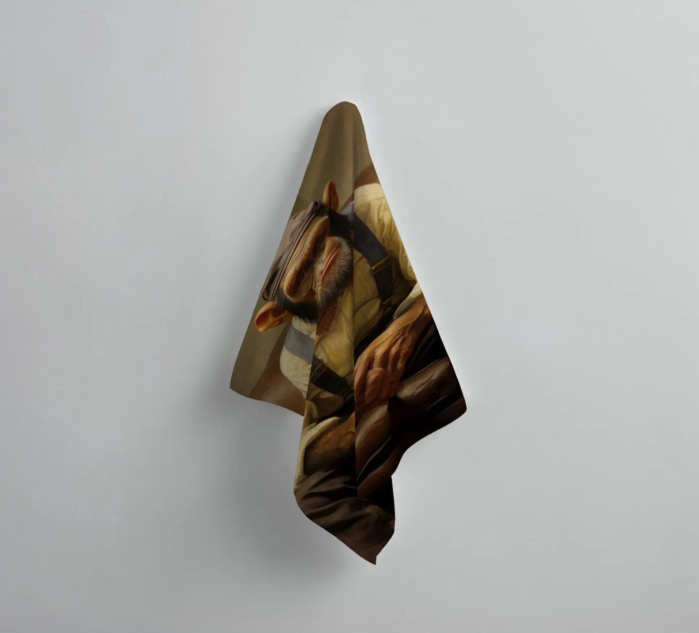 Debate badhanddoek van Art Unleashed