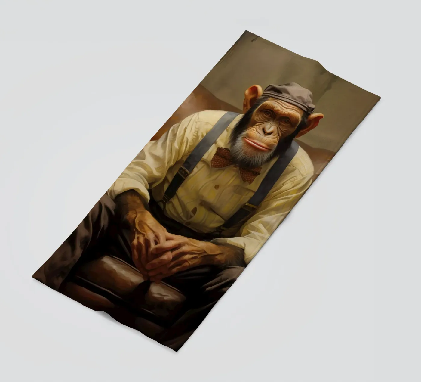 Debate beach towel by Art Unleashed