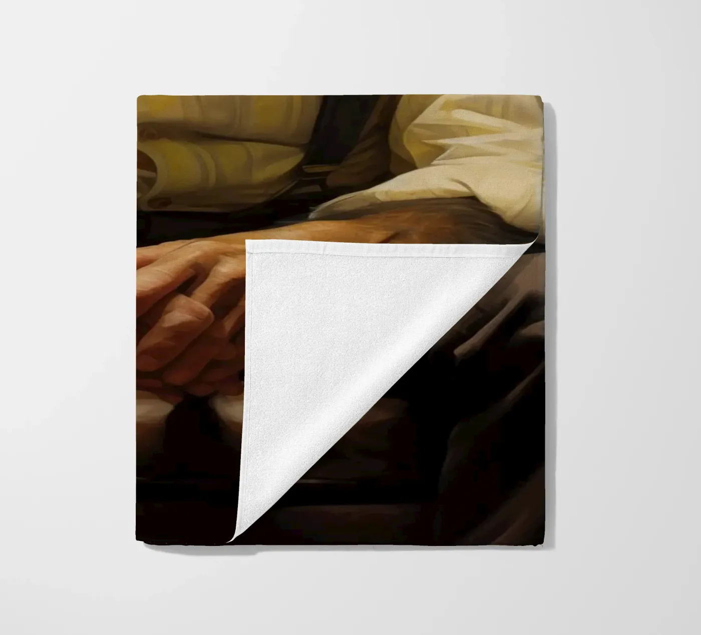 Debate beach towel by Art Unleashed