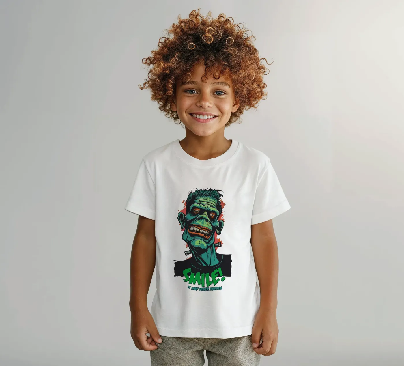 Smile t-shirt bambini da Too Graphic