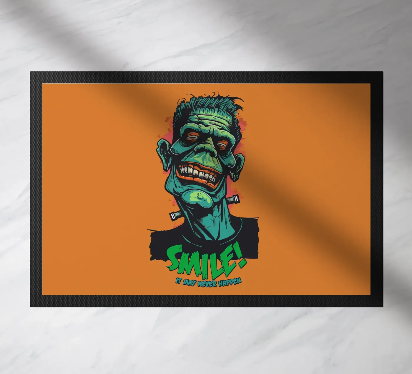 Smile Fußmatte von Too Graphic