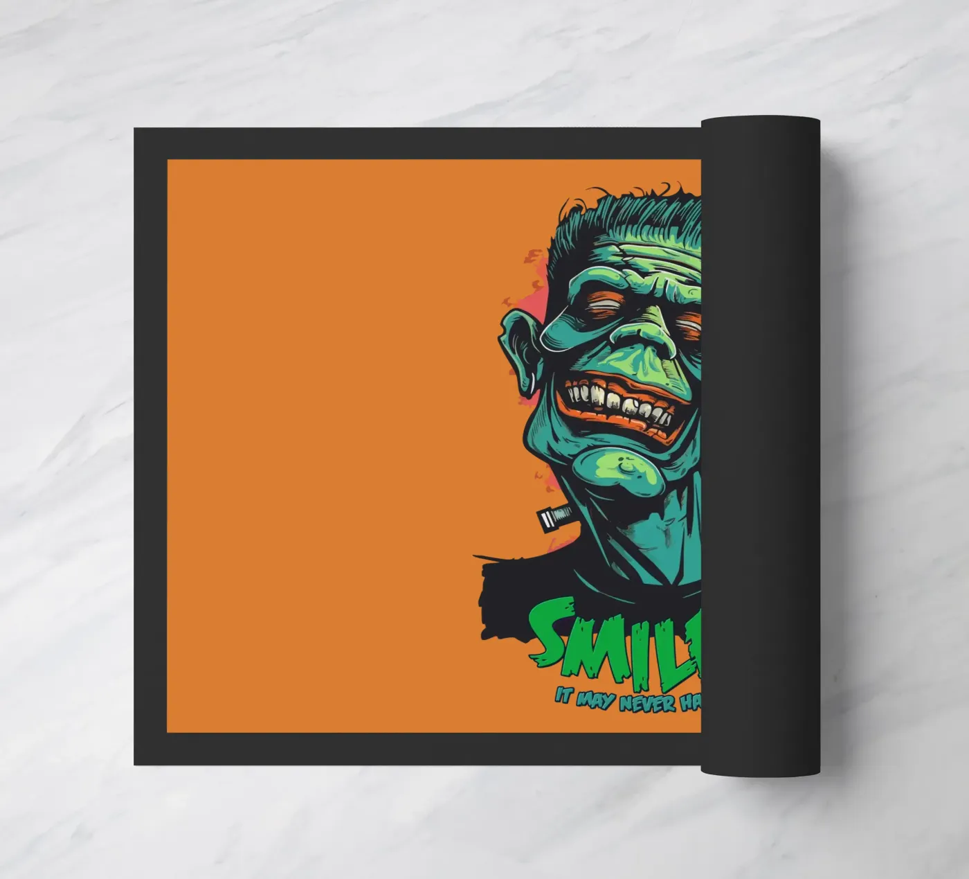 Smile Fußmatte von Too Graphic