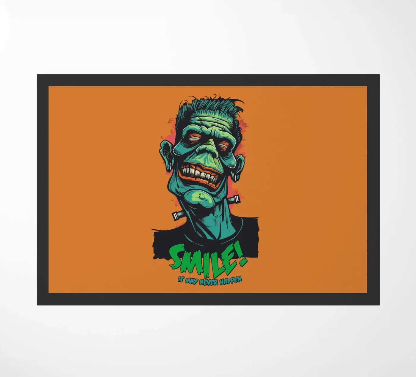 Smile Fußmatte von Too Graphic