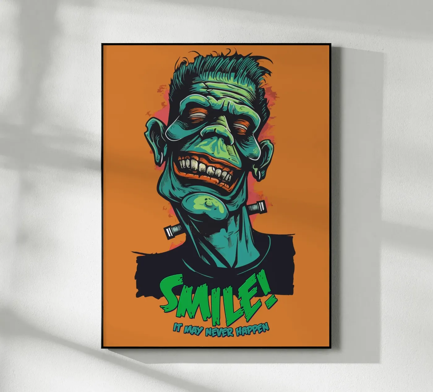 Smile Acryl-Glas von Too Graphic