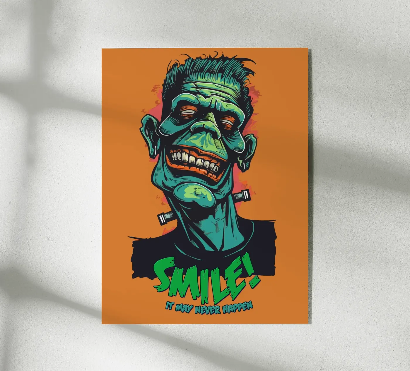 Smile Acryl-Glas von Too Graphic