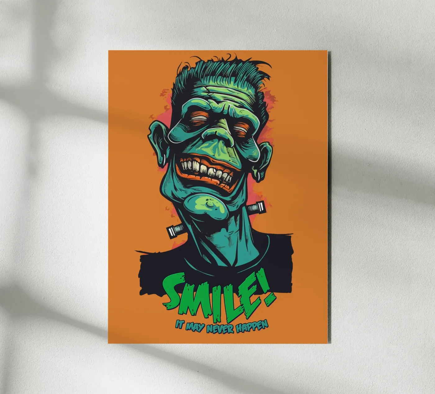 Smile alluminio dibond da Too Graphic