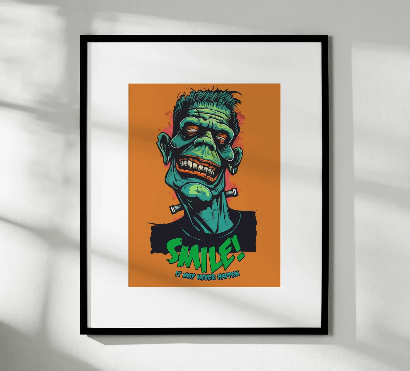 Smile poster van Too Graphic