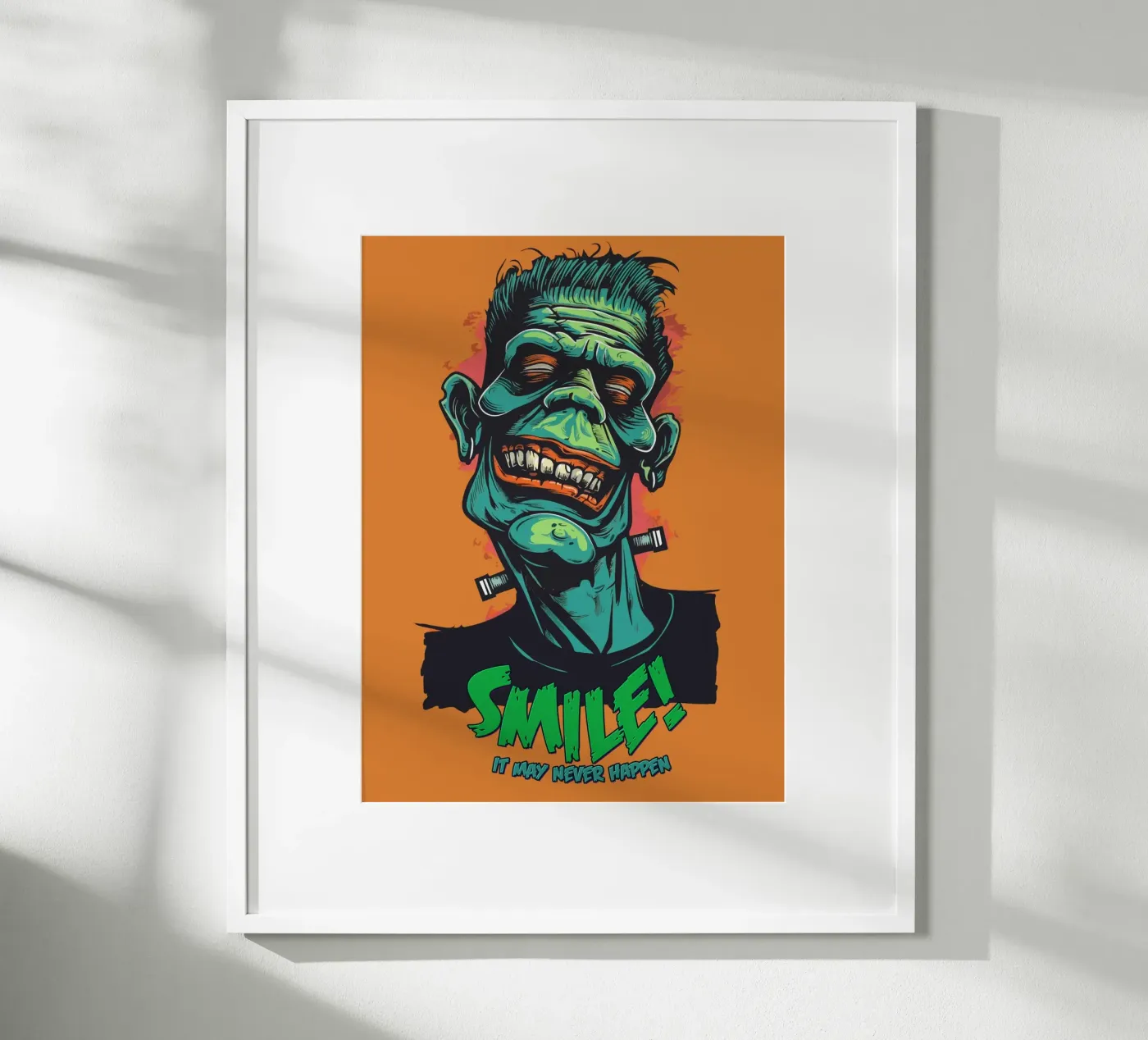 Smile poster van Too Graphic