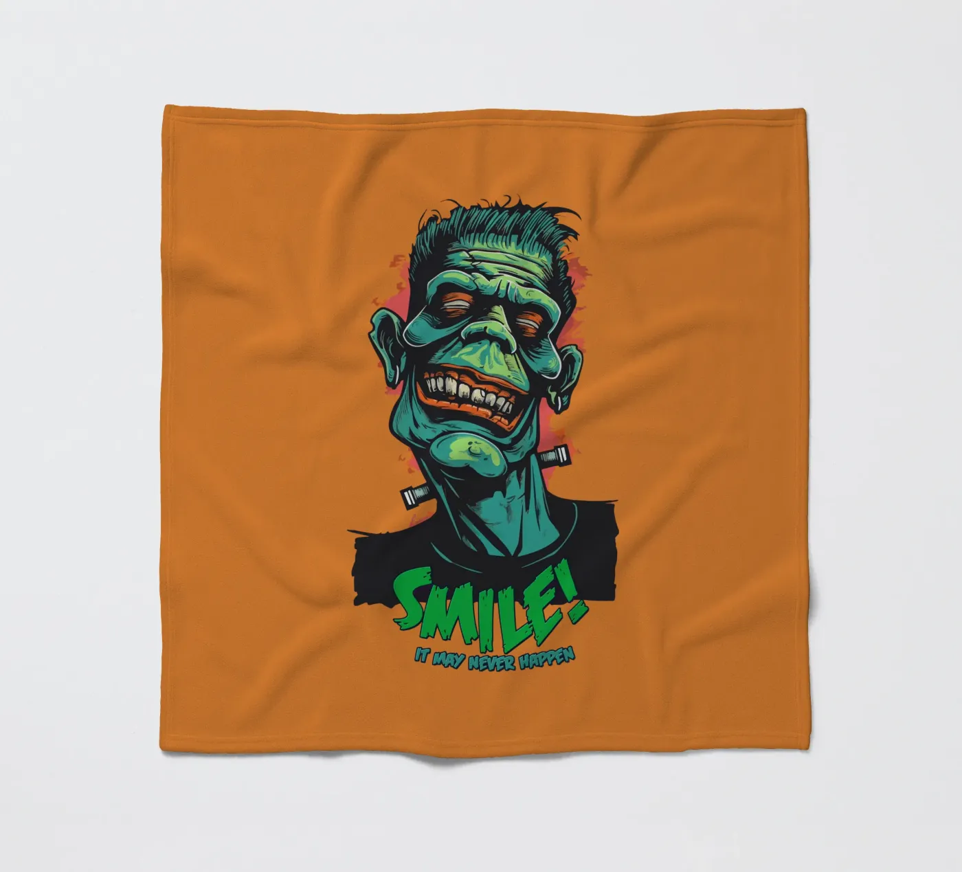 Smile Fleecedecke von Too Graphic