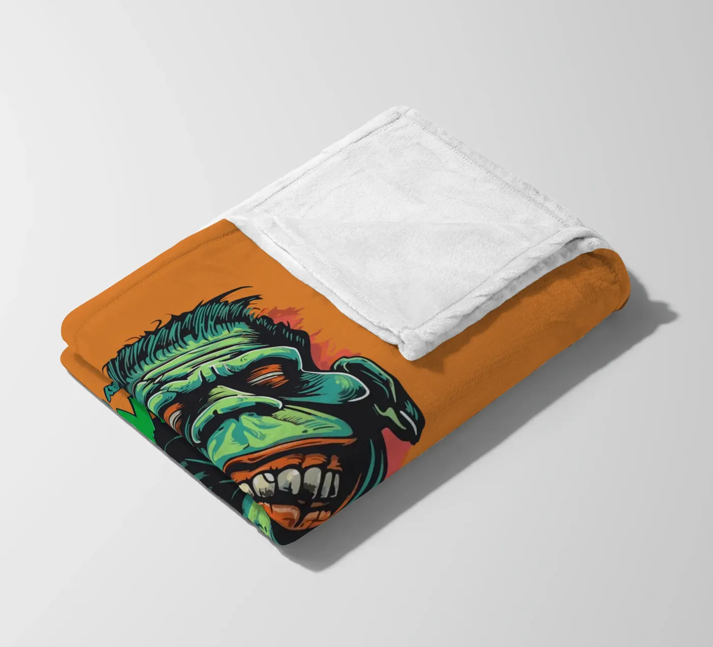 Smile Fleecedecke von Too Graphic