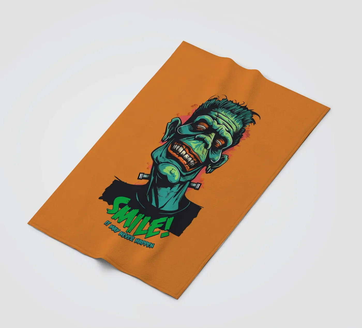 Smile Fleecedecke von Too Graphic