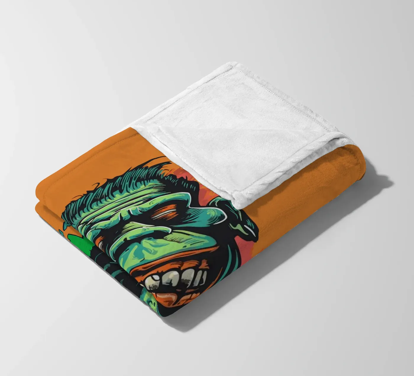 Smile Fleecedecke von Too Graphic