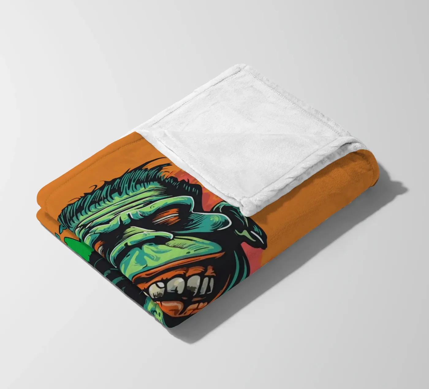 Smile Fleecedecke von Too Graphic