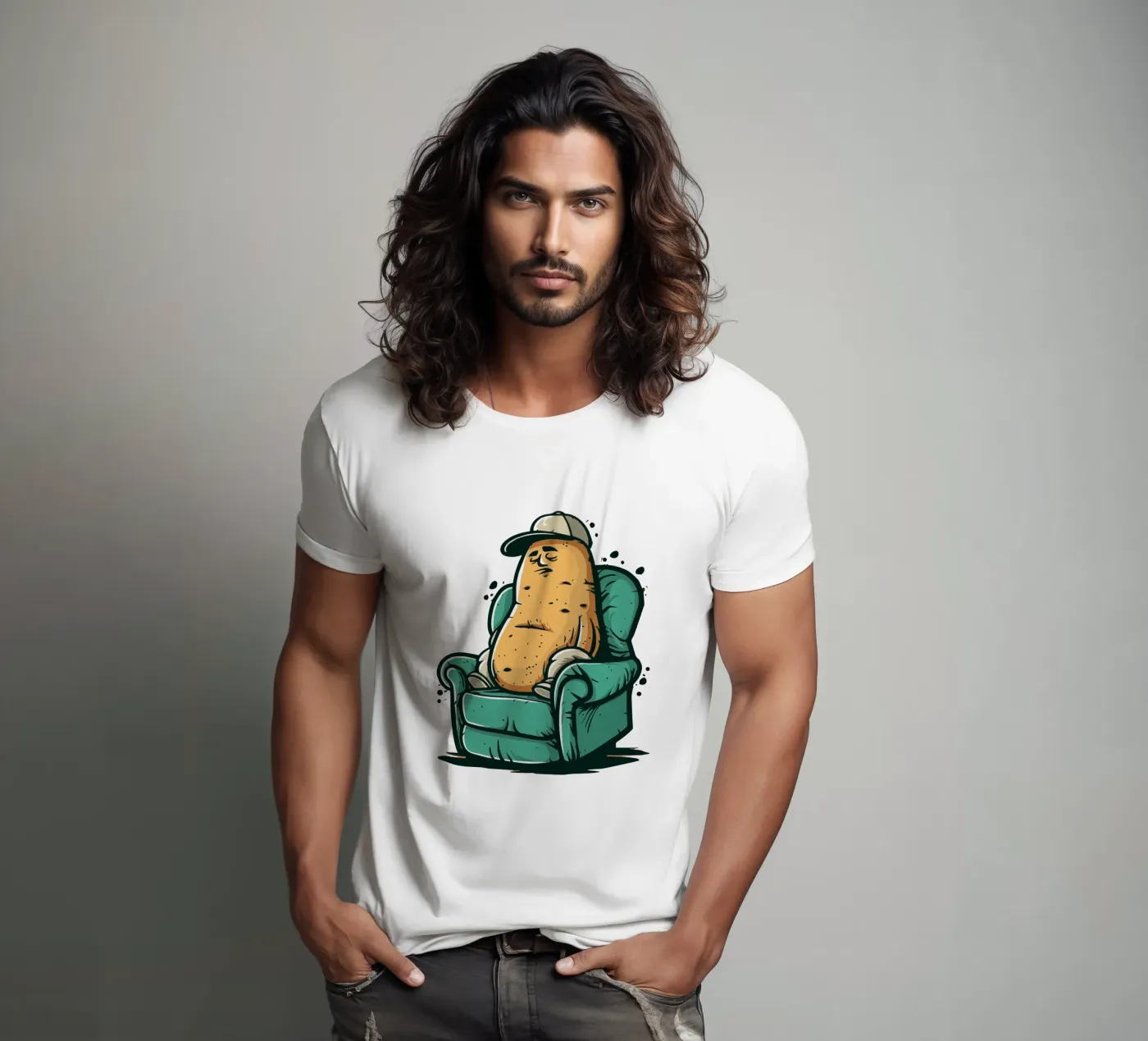 Couch t-shirt da Too Graphic