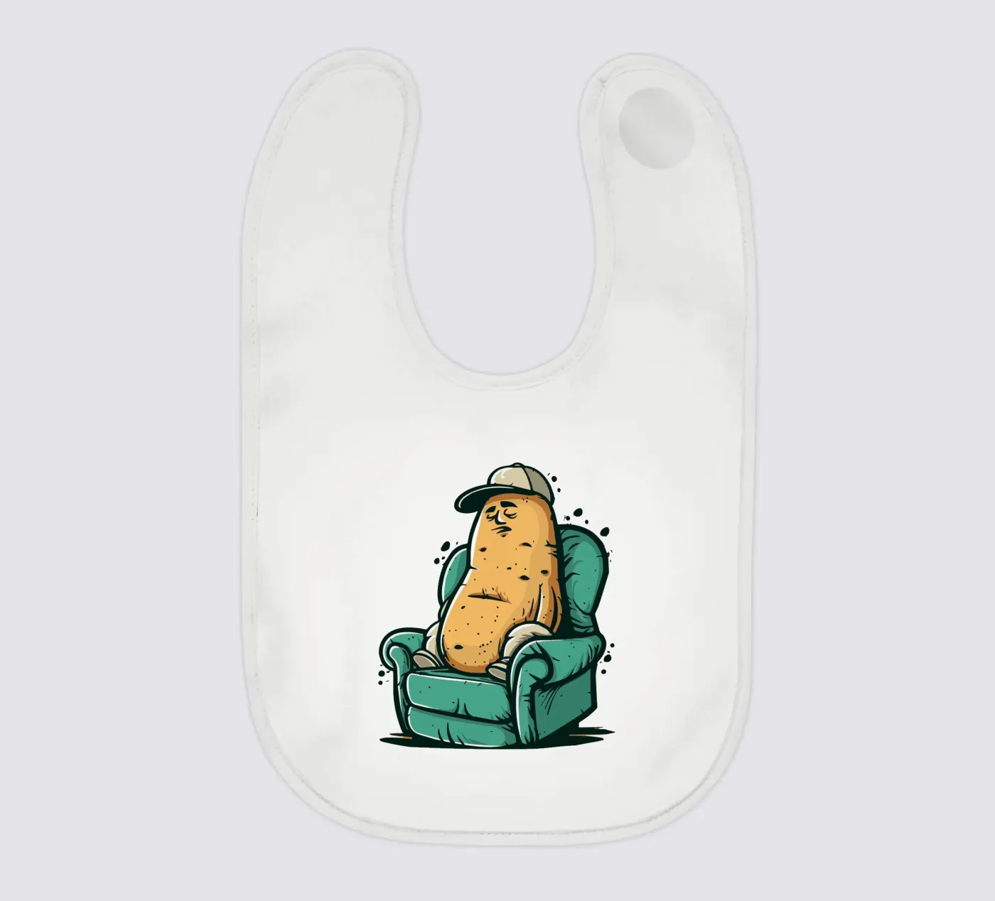 Couch baby slabbetje van Too Graphic