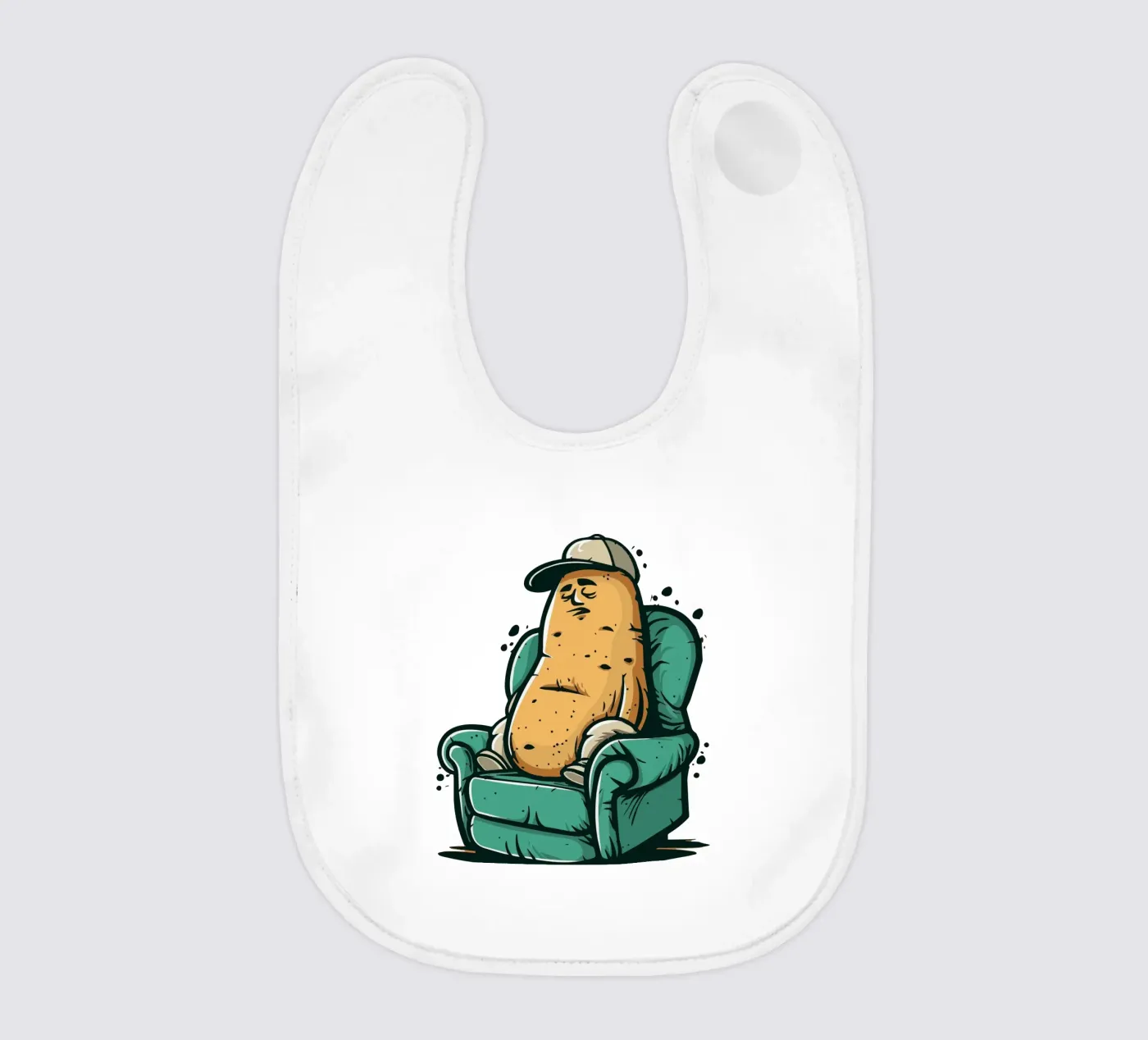 Couch baby slabbetje van Too Graphic