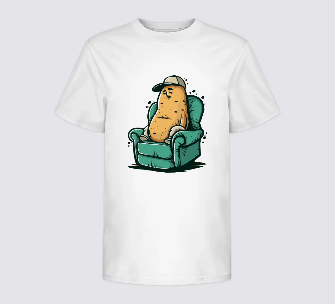 Couch kinder t-shirt van Too Graphic