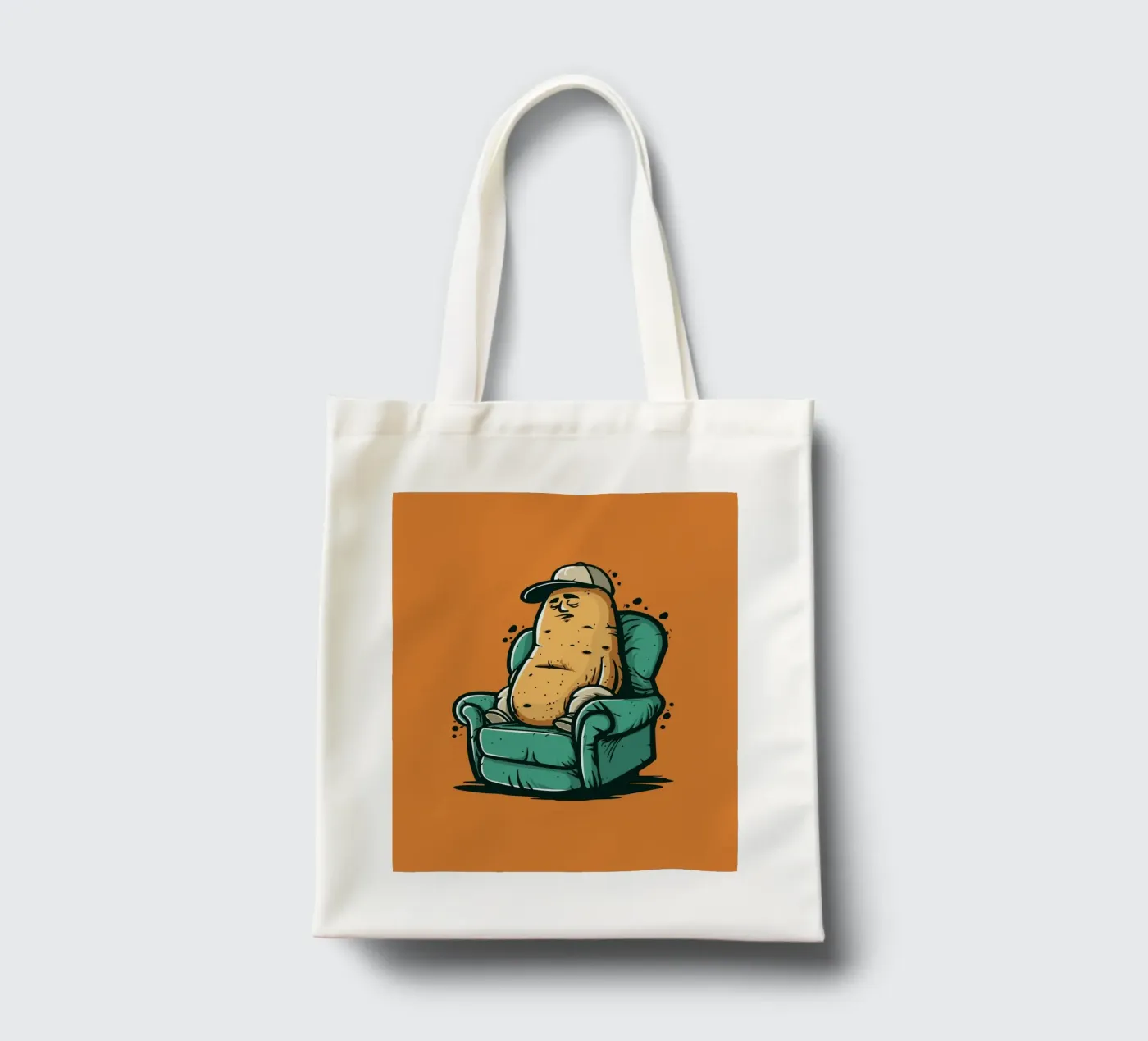 Couch tote bag by Too Graphic