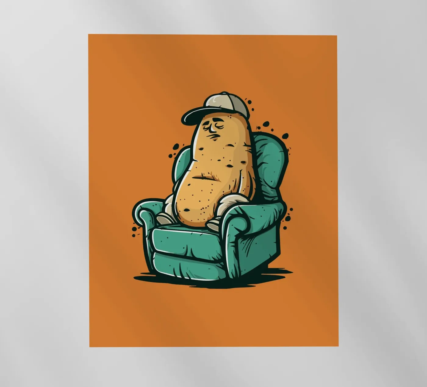 Couch backlit film by Too Graphic