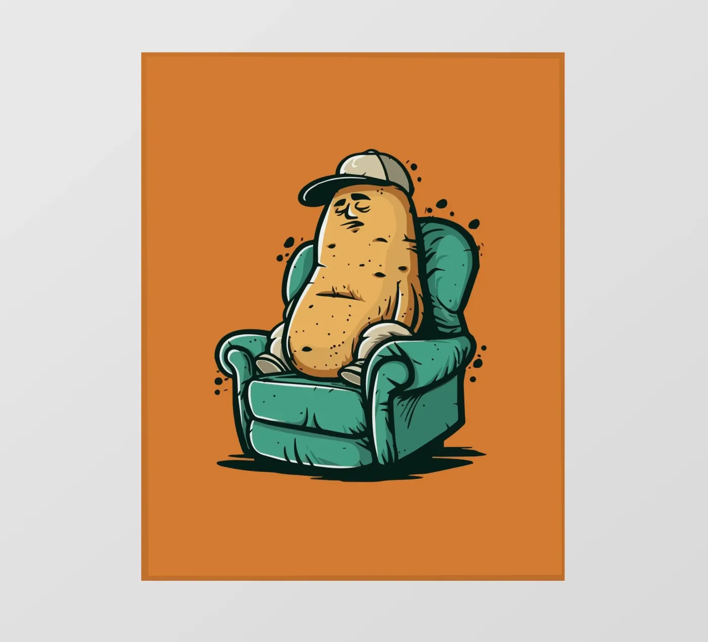 Couch Backlit Folie von Too Graphic