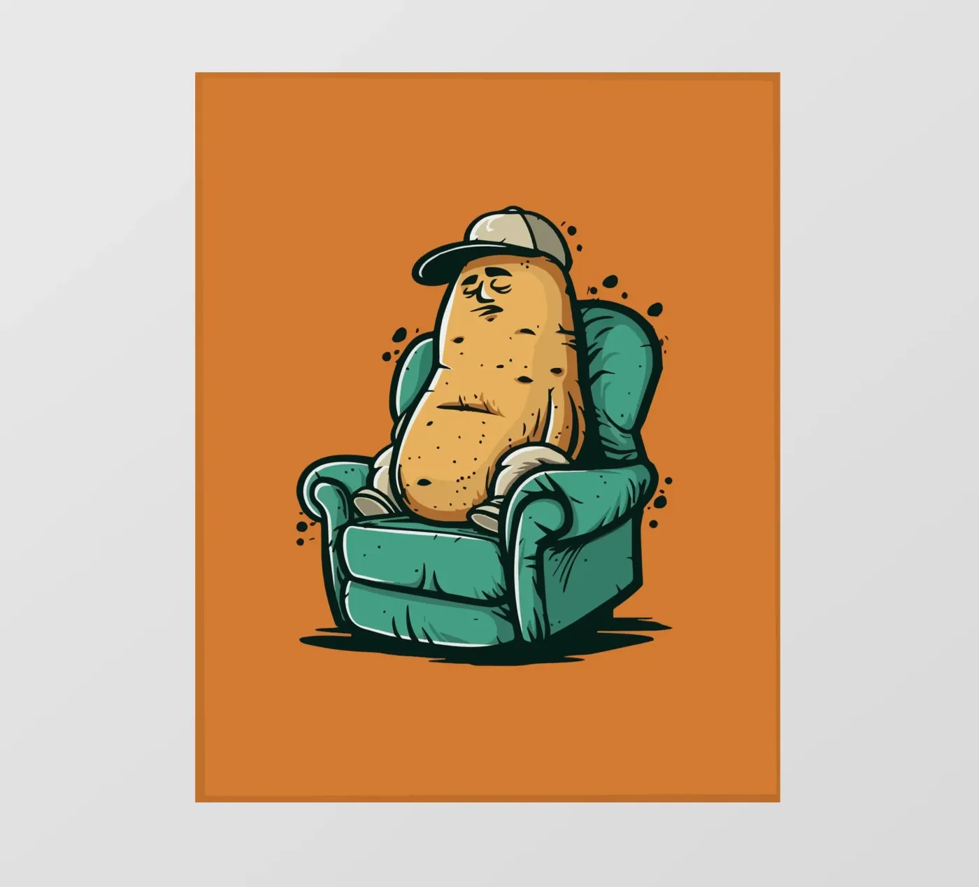 Couch backlit film by Too Graphic