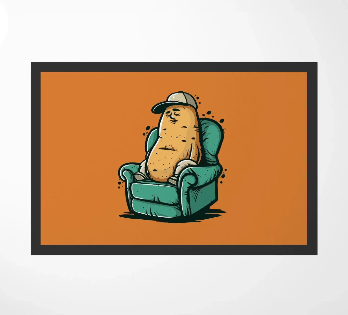 Couch deurmat van Too Graphic