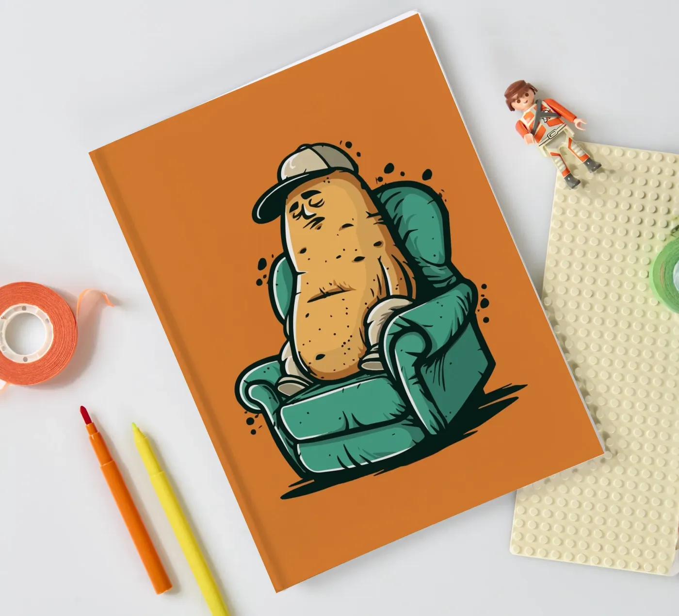 Couch notebook by Too Graphic