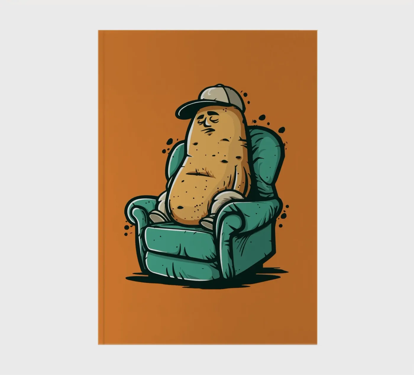 Couch notebook by Too Graphic