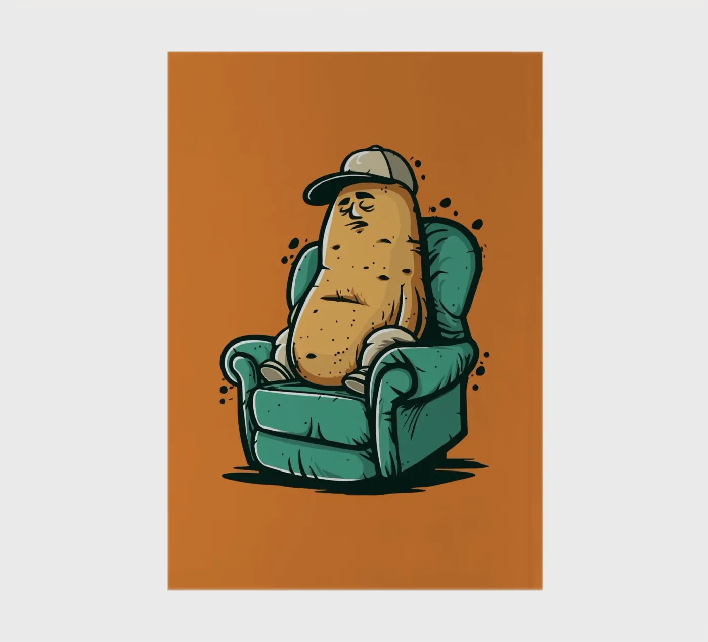 Couch notebook by Too Graphic