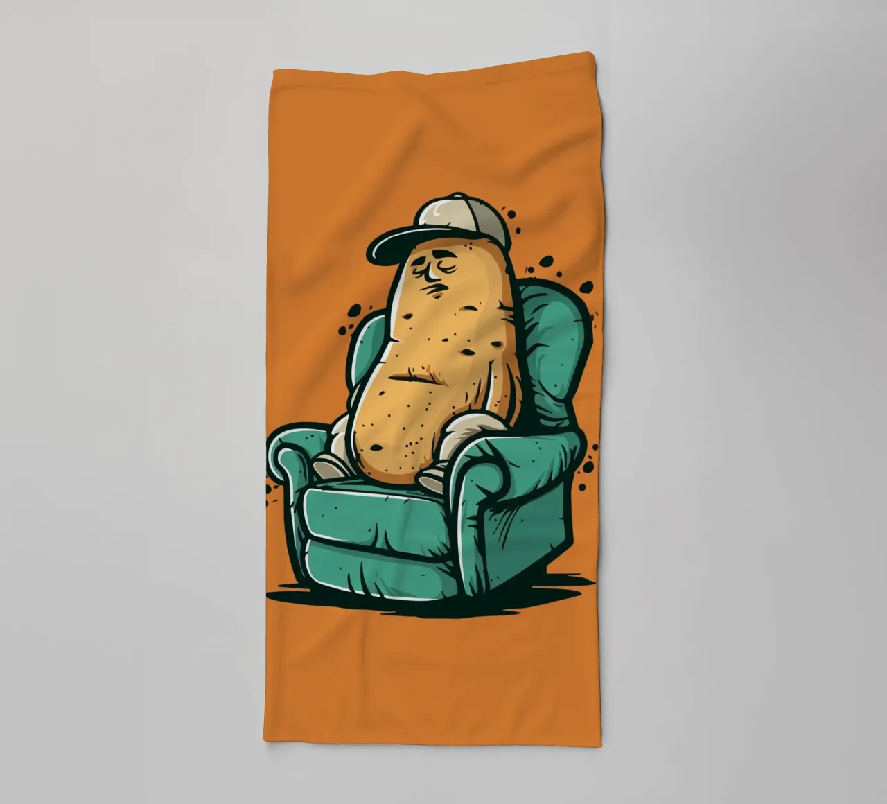 Couch towel by Too Graphic