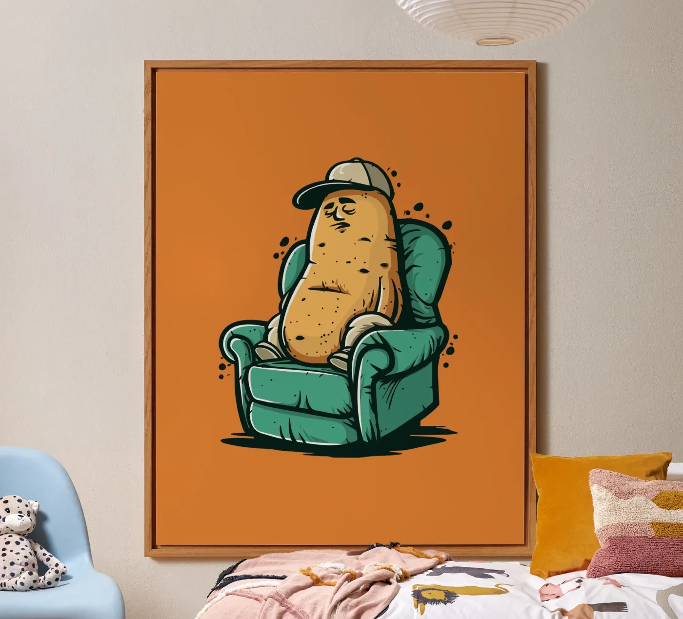 Couch alluminio dibond da Too Graphic