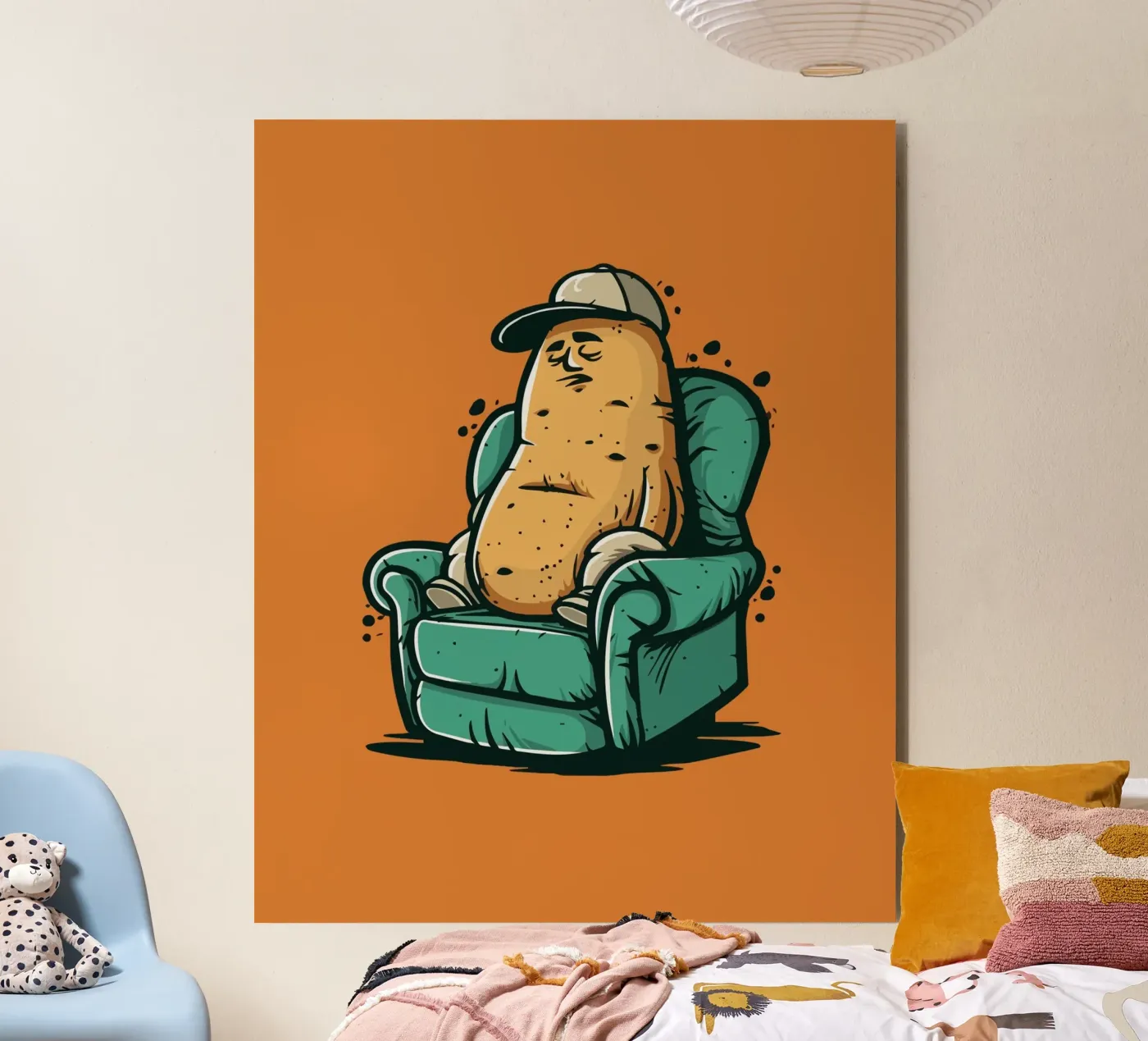 Couch alluminio dibond da Too Graphic