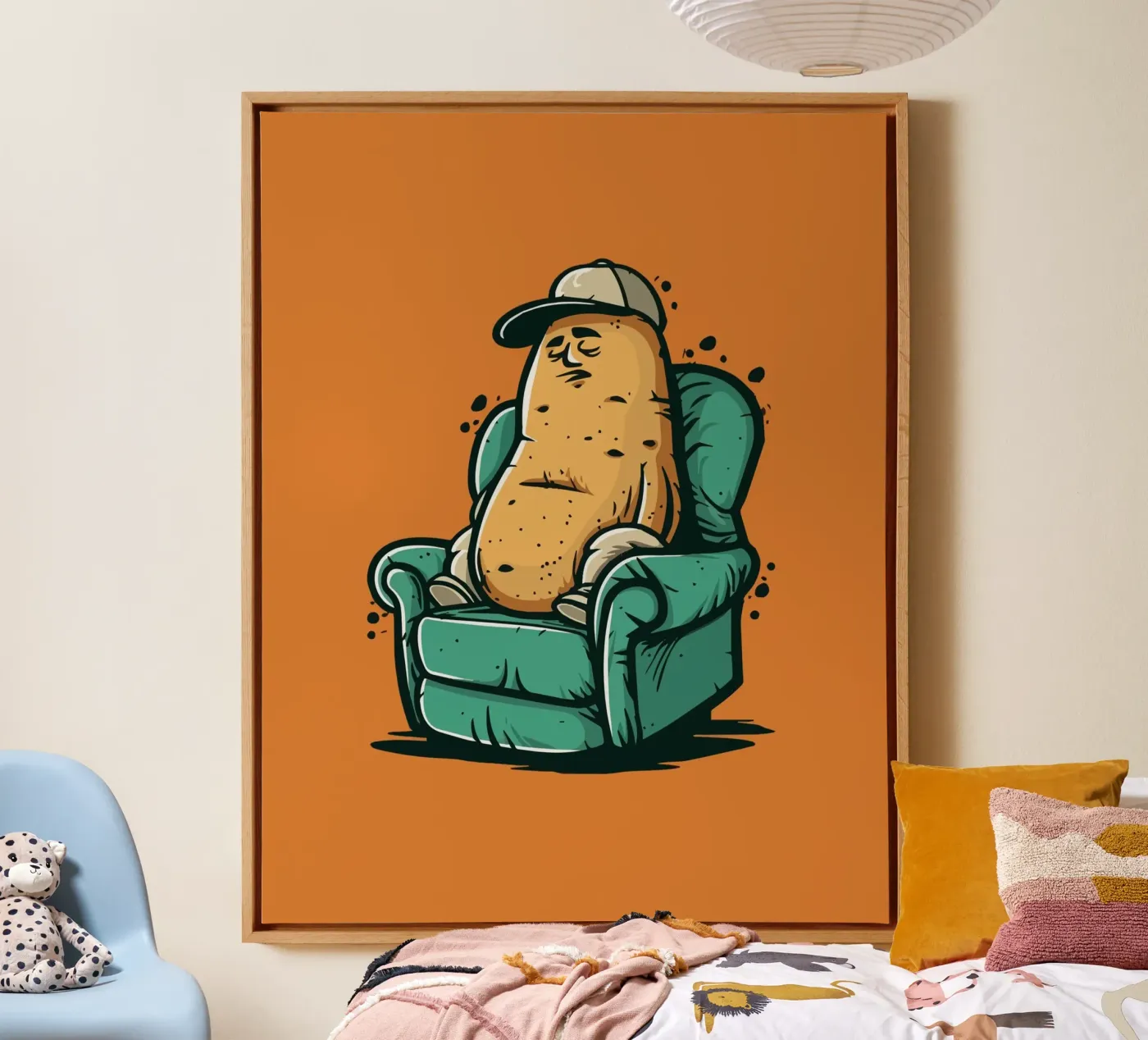 Couch canvas by Too Graphic